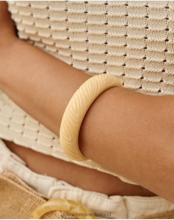 nl Polin et moi Erminia stijve armband rauw JD28V375 accessoires