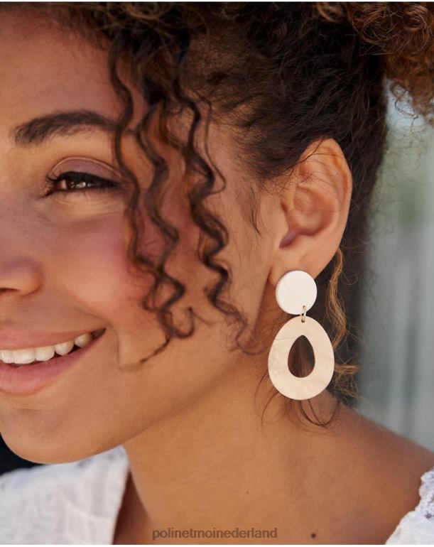 nl Polin et moi narta acryl oorbellen naakt JD28V369 accessoires