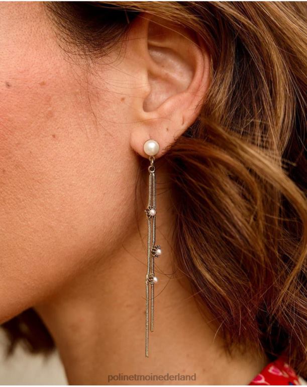 nl Polin et moi oorbellen bloemen patricia goud/platina JD28V407 accessoires