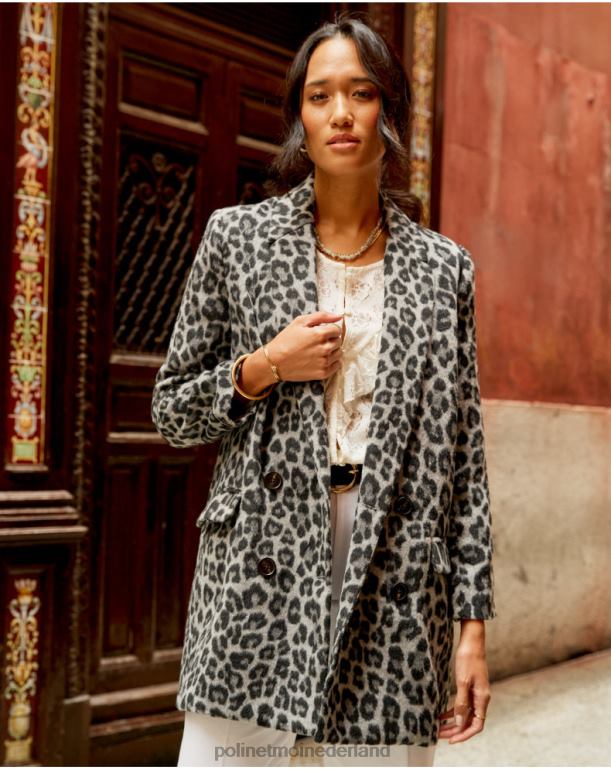 nl Polin et moi Galilea met dierenjasprint marengo grijs JD28V367 kleding