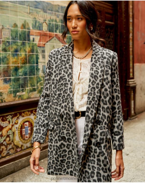 nl Polin et moi Galilea met dierenjasprint marengo grijs JD28V367 kleding