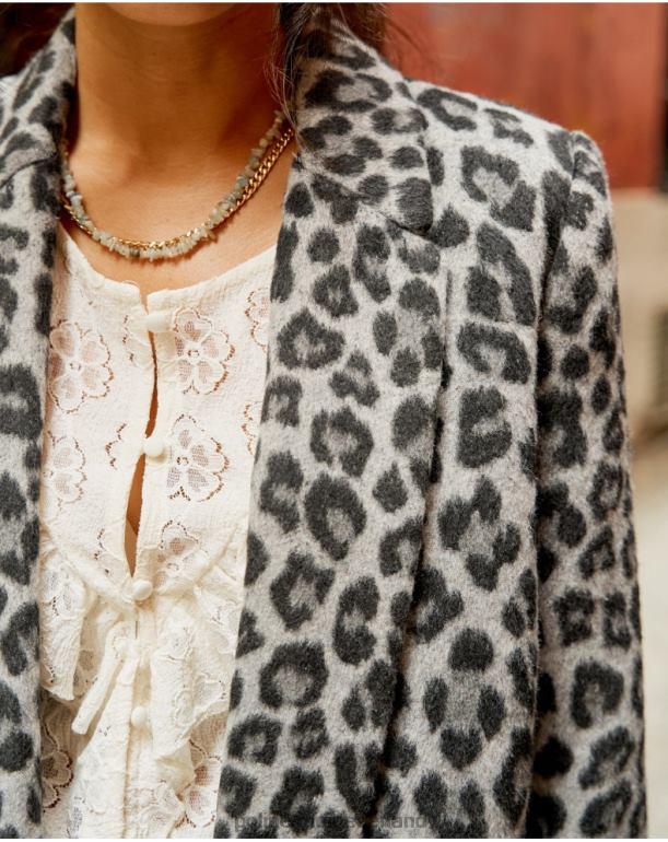 nl Polin et moi Galilea met dierenjasprint marengo grijs JD28V367 kleding