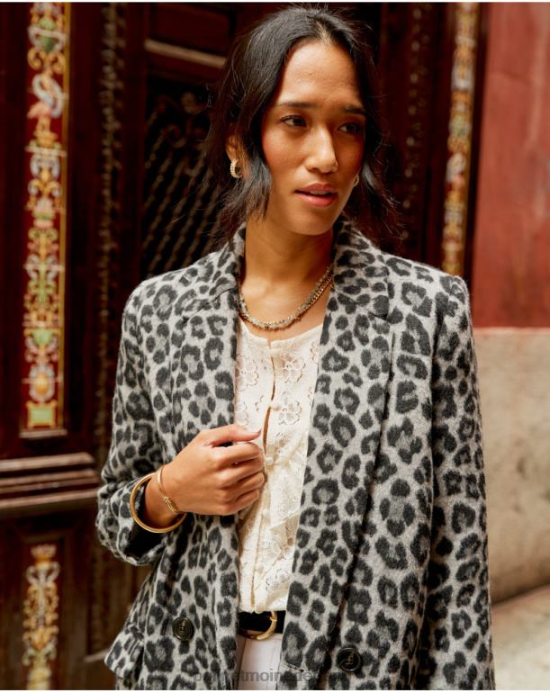 nl Polin et moi Galilea met dierenjasprint marengo grijs JD28V367 kleding