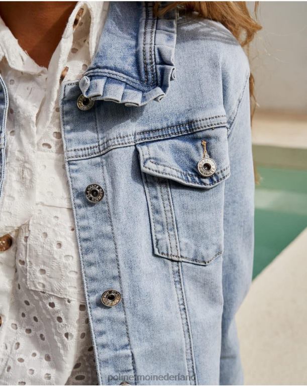 nl Polin et moi spijkerjasje leyre denim JD28V361 kleding