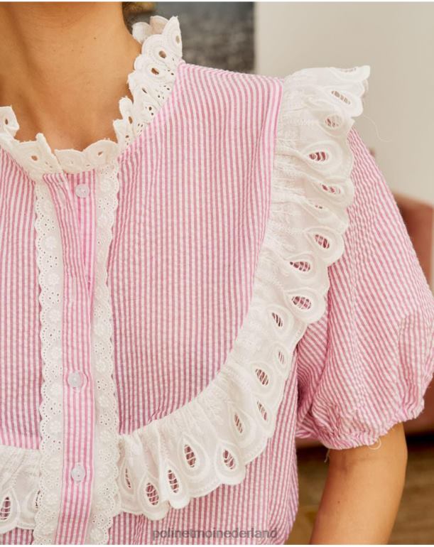 nl Polin et moi Baby Mila blouse roos JD28V204 kleding