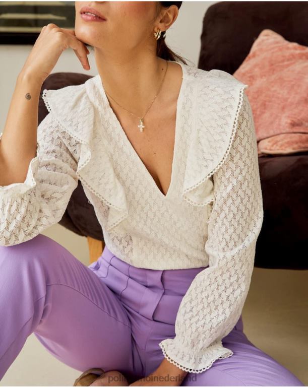 nl Polin et moi Batista Cora blouse rauw JD28V205 kleding