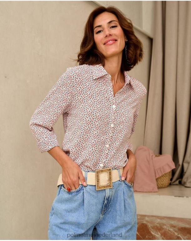 nl Polin et moi Libisch kersenshirt rauw JD28V189 kleding