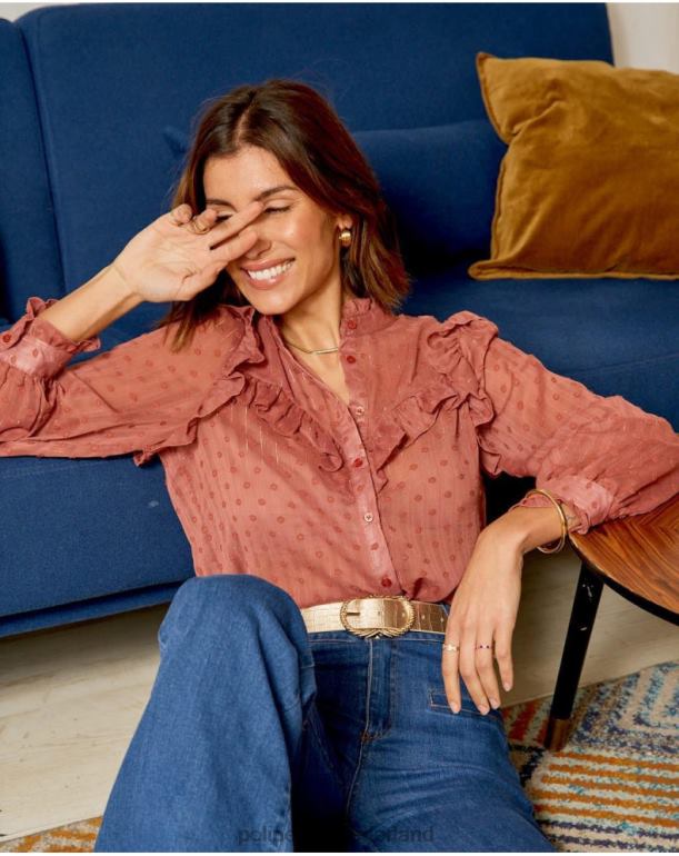 nl Polin et moi Plumeti Mona-blouse bedenken JD28V228 kleding