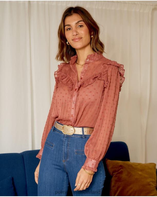 nl Polin et moi Plumeti Mona-blouse bedenken JD28V228 kleding