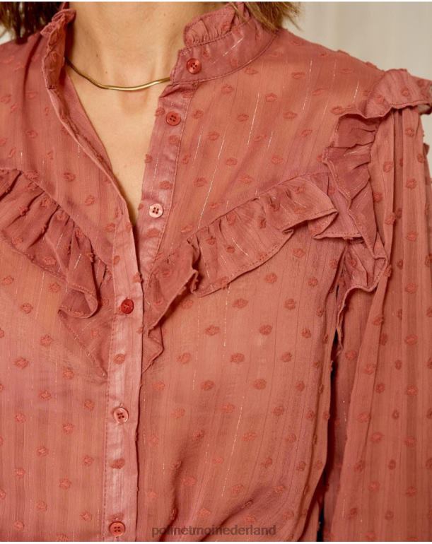 nl Polin et moi Plumeti Mona-blouse bedenken JD28V228 kleding