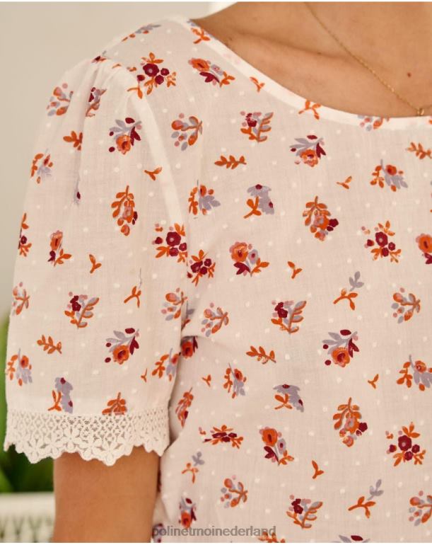 nl Polin et moi Plumeti renata blouse lila JD28V175 kleding