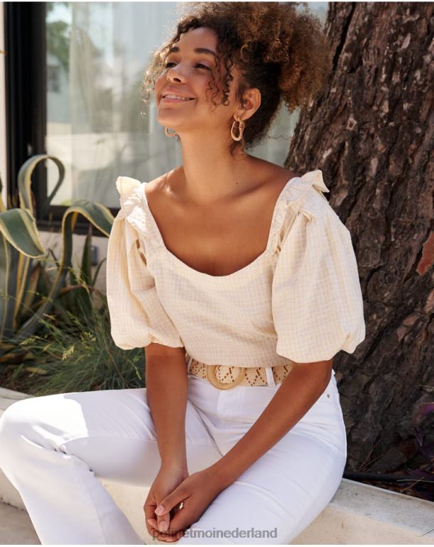 nl Polin et moi abullonada salvia blouse pistache/limoen JD28V168 kleding