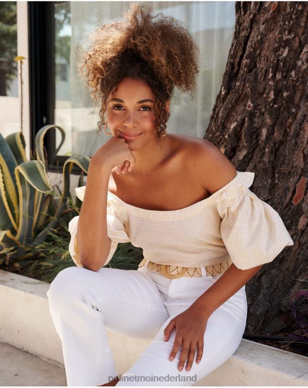 nl Polin et moi abullonada salvia blouse pistache/limoen JD28V168 kleding