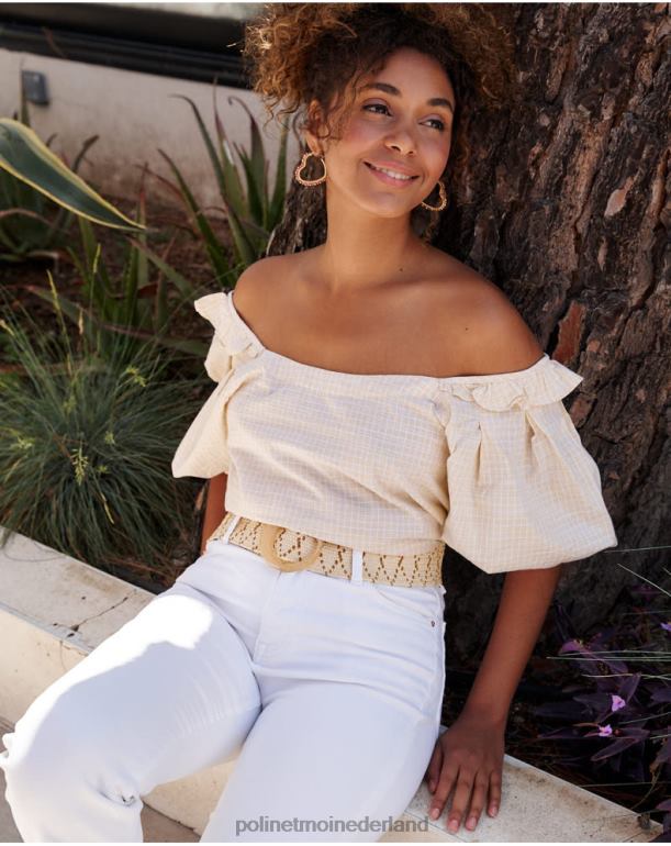 nl Polin et moi abullonada salvia blouse pistache/limoen JD28V168 kleding