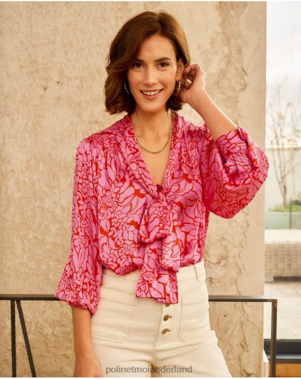 nl Polin et moi blouse strik idara roos JD28V211 kleding