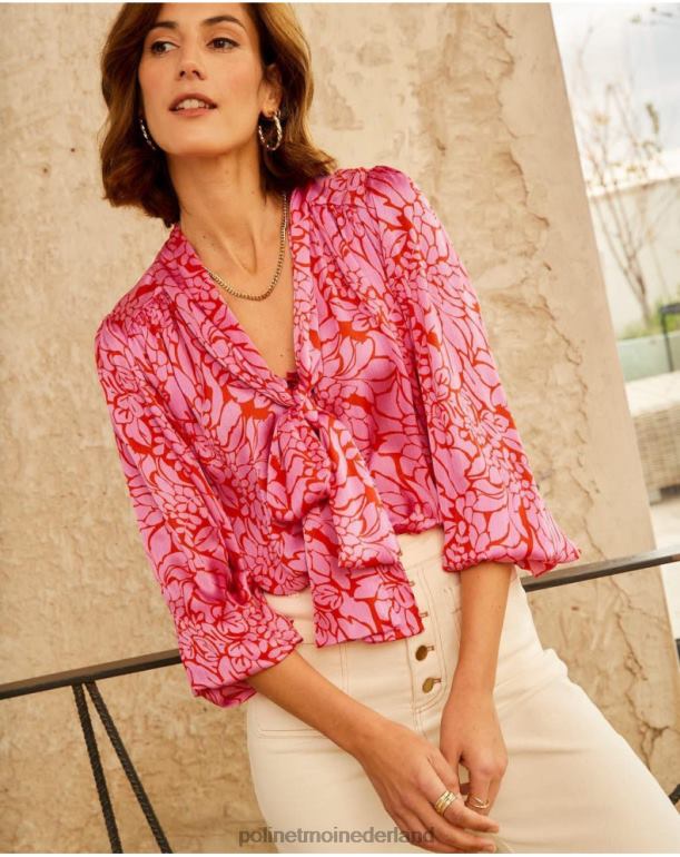 nl Polin et moi blouse strik idara roos JD28V211 kleding