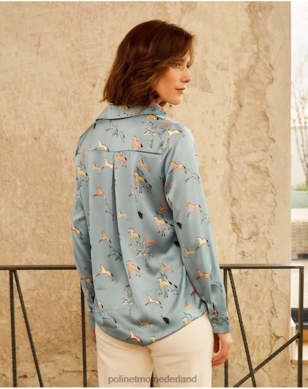 nl Polin et moi paardenshirt vale denim JD28V215 kleding