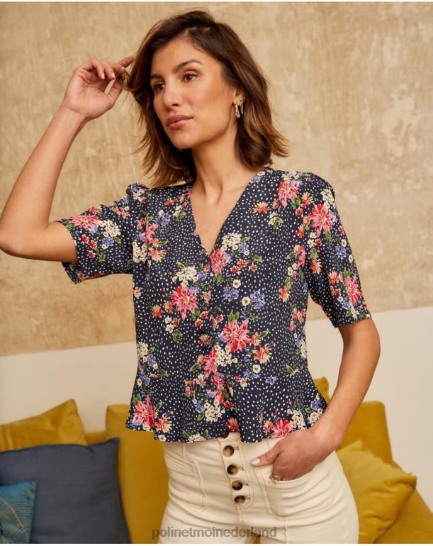 nl Polin et moi topos fabia blouse marien JD28V220 kleding