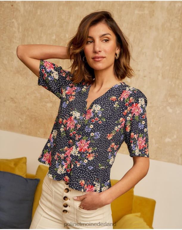 nl Polin et moi topos fabia blouse marien JD28V220 kleding