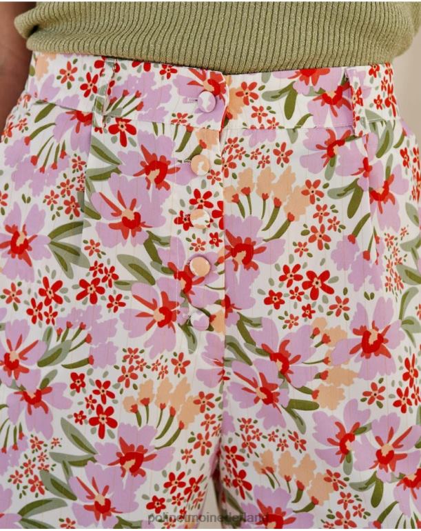 nl Polin et moi bloemige korte wilhelmina kaasjeskruid JD28V329 kleding