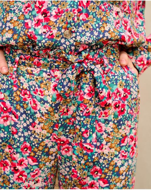 nl Polin et moi fanni broek met strik smaragdgroen JD28V331 kleding