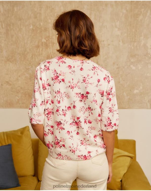 nl Polin et moi Famara bloemenvest roos JD28V352 kleding