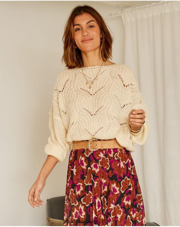 nl Polin et moi trui brede priscilla rauw JD28V354 kleding