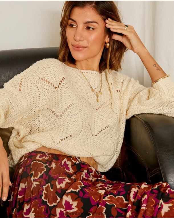 nl Polin et moi trui brede priscilla rauw JD28V354 kleding