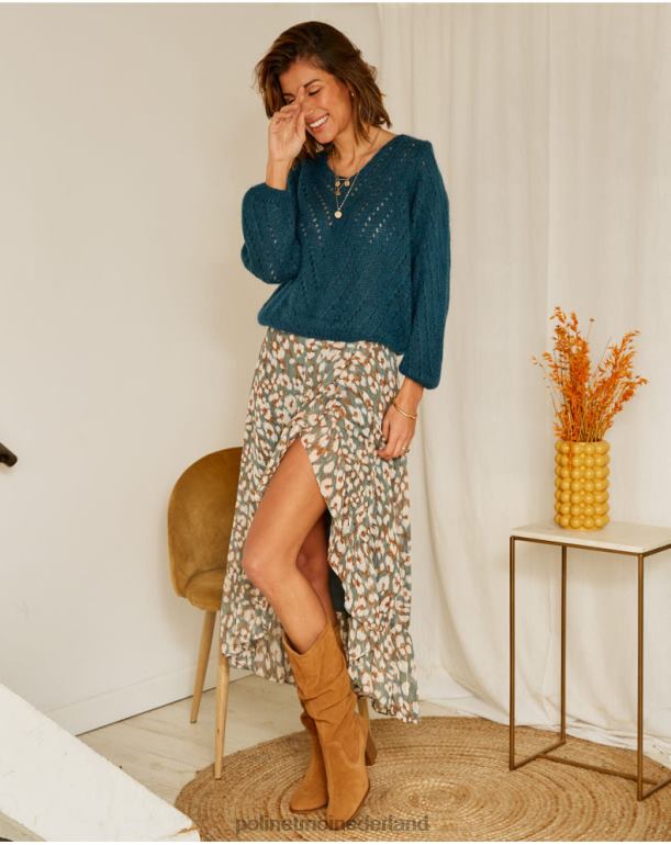 nl Polin et moi trui hilaria tocht groen bos JD28V356 kleding