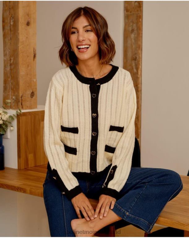 nl Polin et moi vest knopen davinia rauw JD28V358 kleding