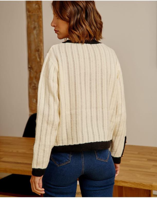 nl Polin et moi vest knopen davinia rauw JD28V358 kleding