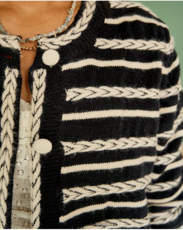 nl Polin et moi vest spikes mara zwart JD28V359 kleding