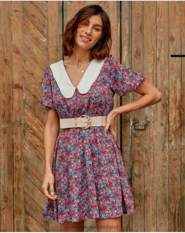 nl Polin et moi Babyhalsjurkje ania rood JD28V123 kleding