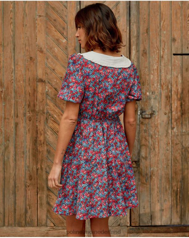 nl Polin et moi Babyhalsjurkje ania rood JD28V123 kleding