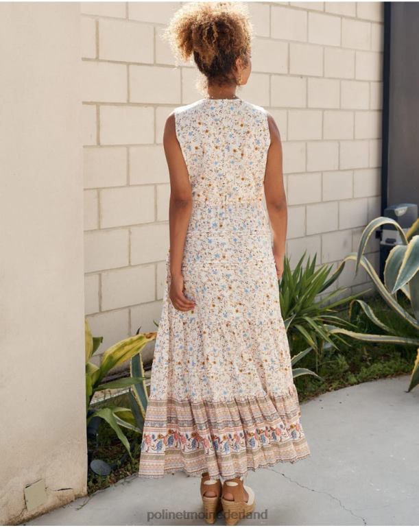 nl Polin et moi Eleny knopen jurk rauw JD28V10 kleding