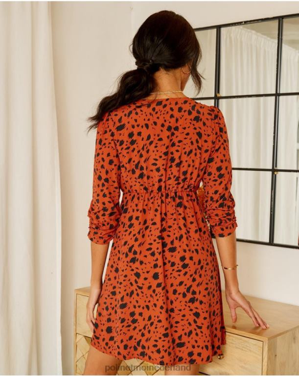 nl Polin et moi Elia dierenjurk tegel JD28V136 kleding