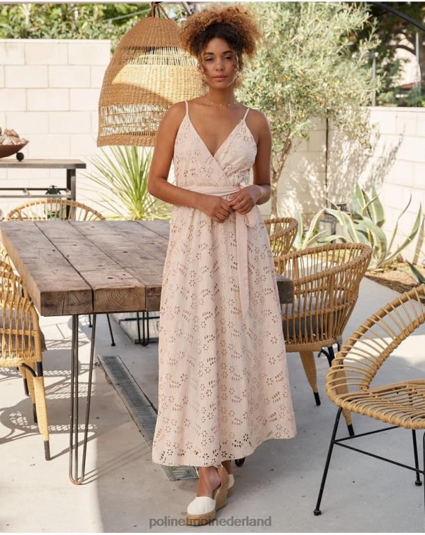 nl Polin et moi Fatima riemjurk beige JD28V17 kleding