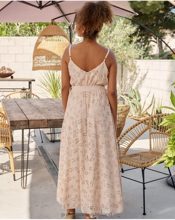 nl Polin et moi Fatima riemjurk beige JD28V17 kleding