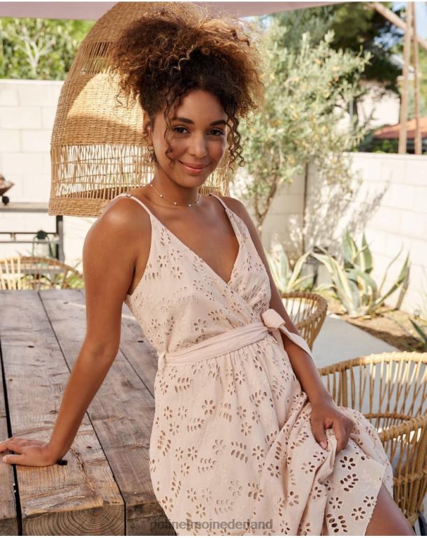 nl Polin et moi Fatima riemjurk beige JD28V17 kleding