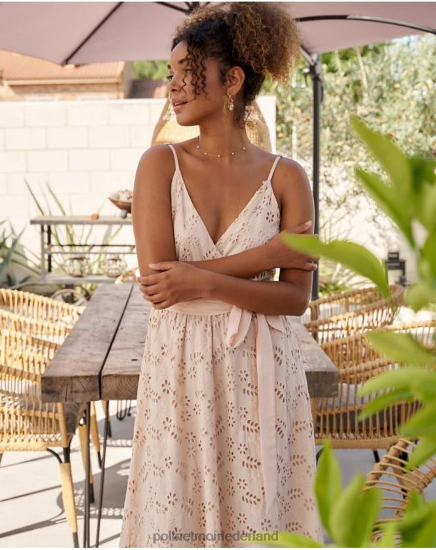 nl Polin et moi Fatima riemjurk beige JD28V17 kleding