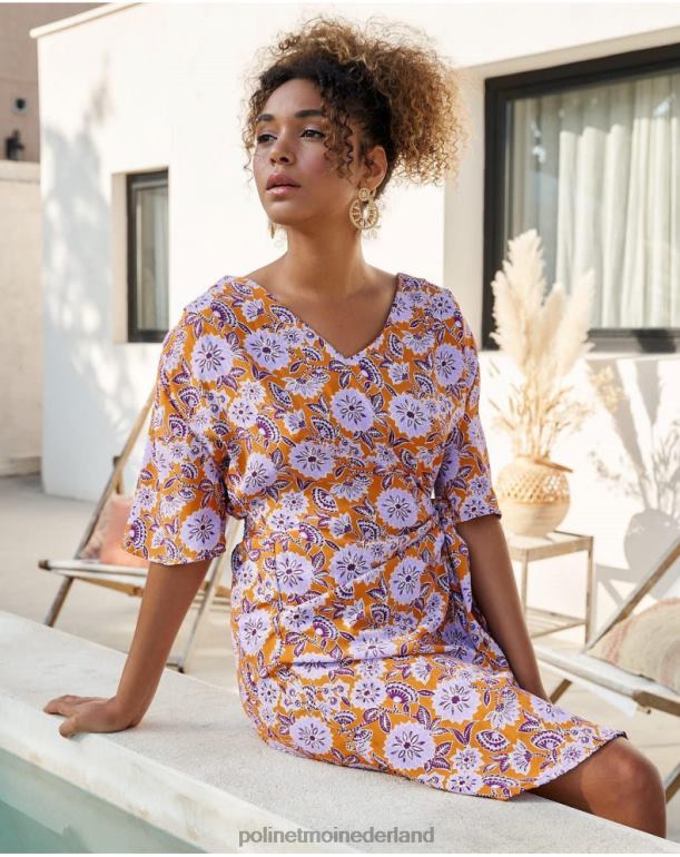 nl Polin et moi Felisa knoopjurk lila JD28V39 kleding