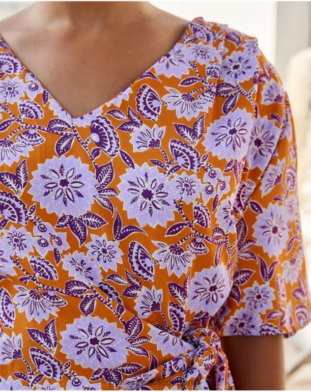 nl Polin et moi Felisa knoopjurk lila JD28V39 kleding