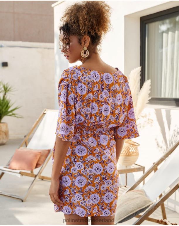 nl Polin et moi Felisa knoopjurk lila JD28V39 kleding