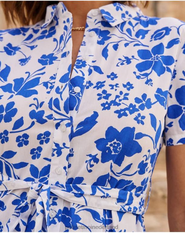 nl Polin et moi Kerstshirtjurk wit JD28V26 kleding