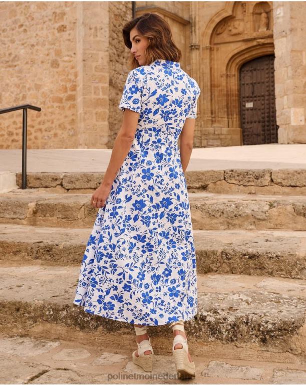 nl Polin et moi Kerstshirtjurk wit JD28V26 kleding