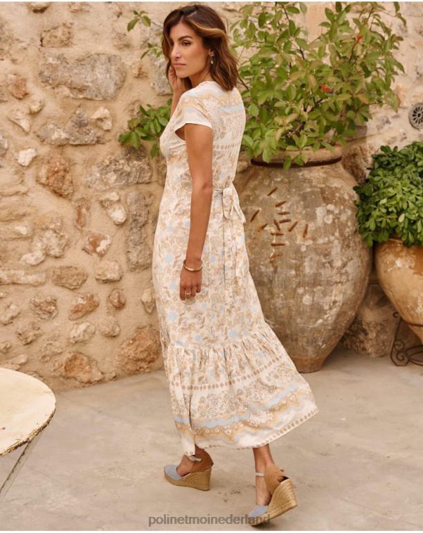 nl Polin et moi Martina knopen jurk hemel- JD28V6 kleding