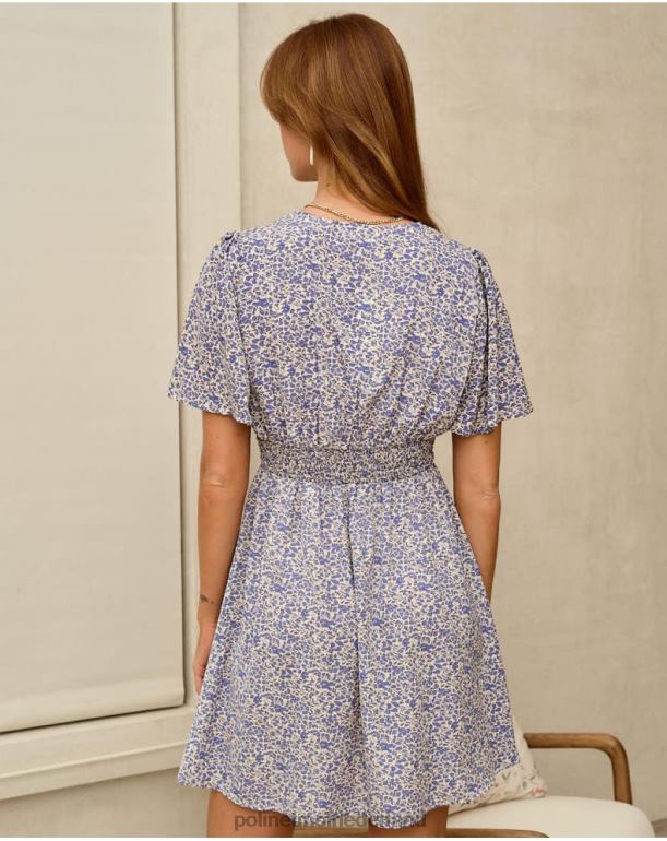 nl Polin et moi Riley fronsende jurk denim JD28V50 kleding