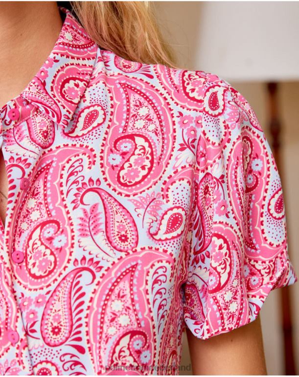 nl Polin et moi amoeben jurk fantasie framboos JD28V106 kleding