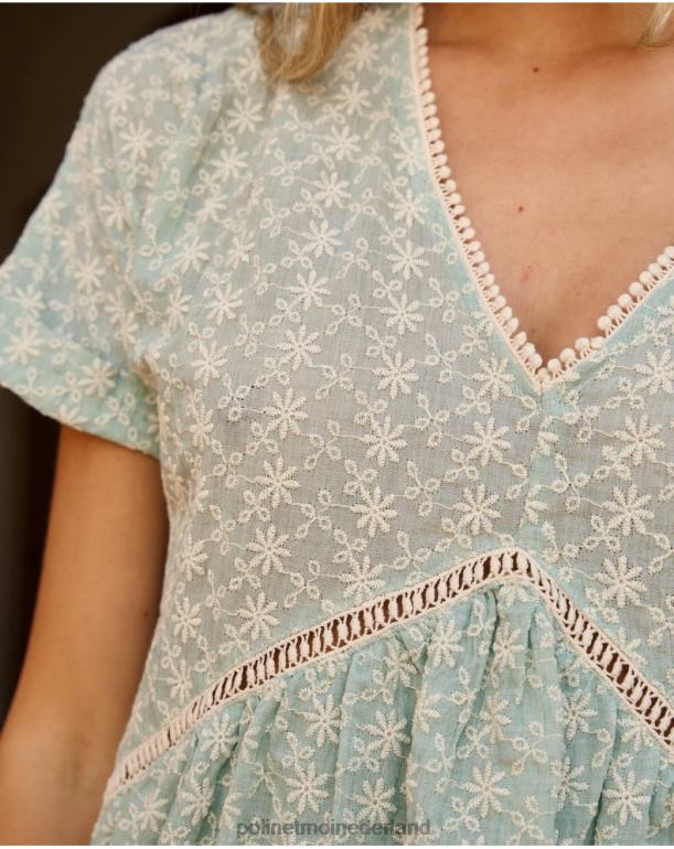 nl Polin et moi babydoll magdalena jurkje watergroen JD28V38 kleding