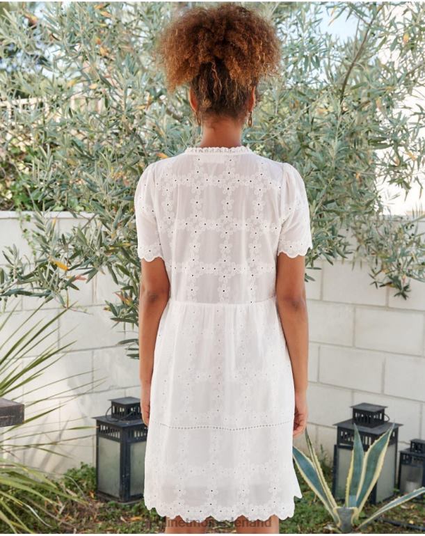 nl Polin et moi batista jurk dani wit JD28V29 kleding